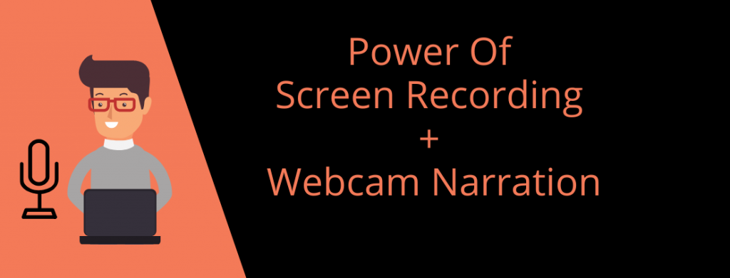 Power of Recording screen with webcam