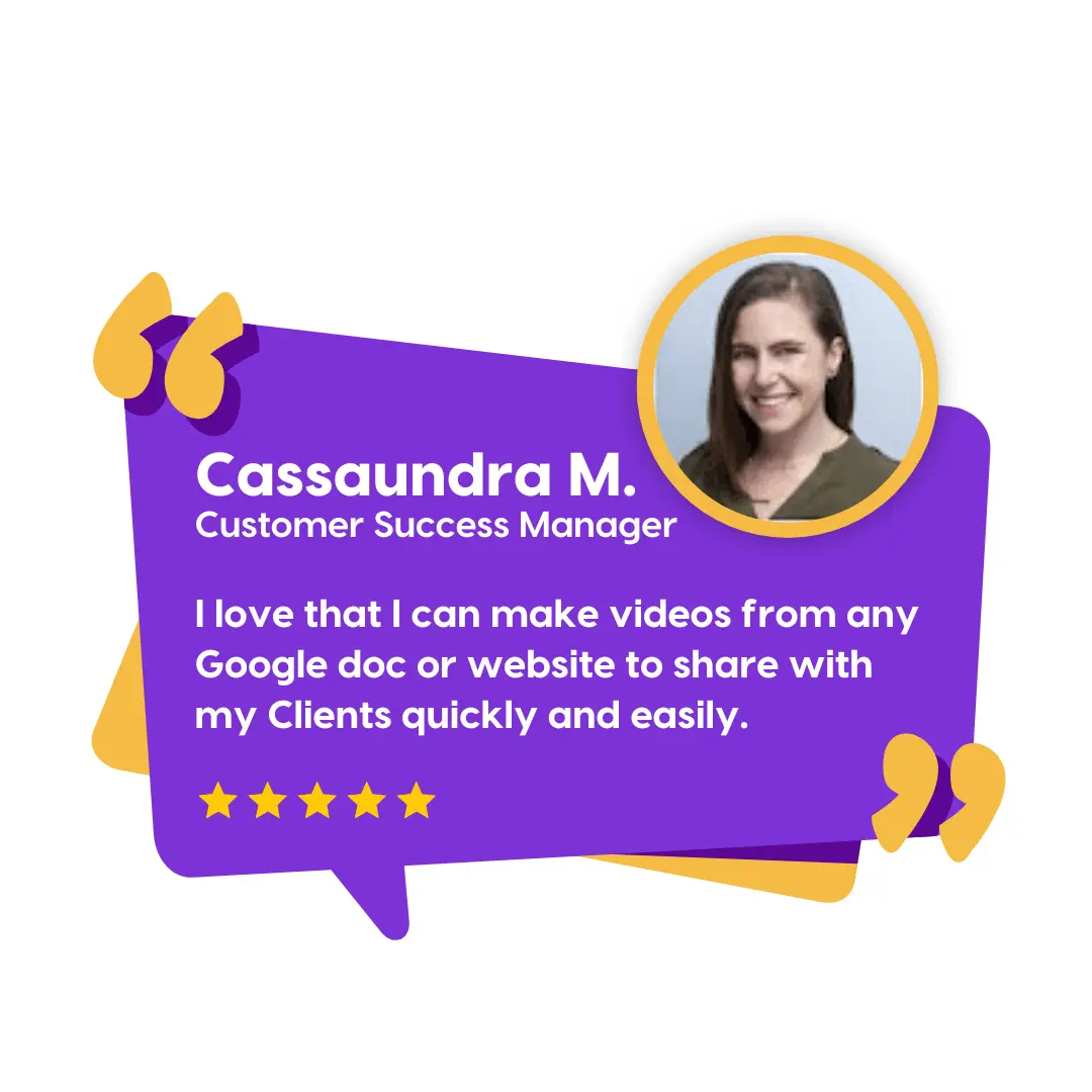 Cassaundra M, Customer Success Manager