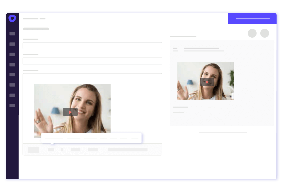 Video Integrations for Email