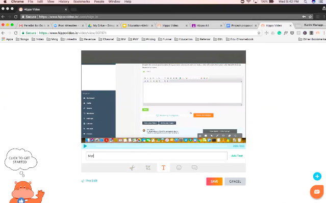 Edit Videos Using Hippo Video