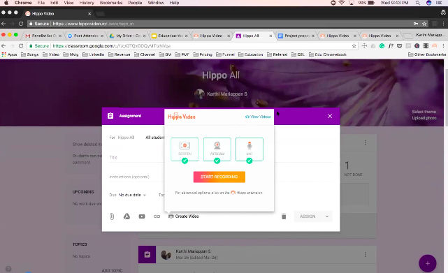 Hippo Video Integrates With Google Classroom